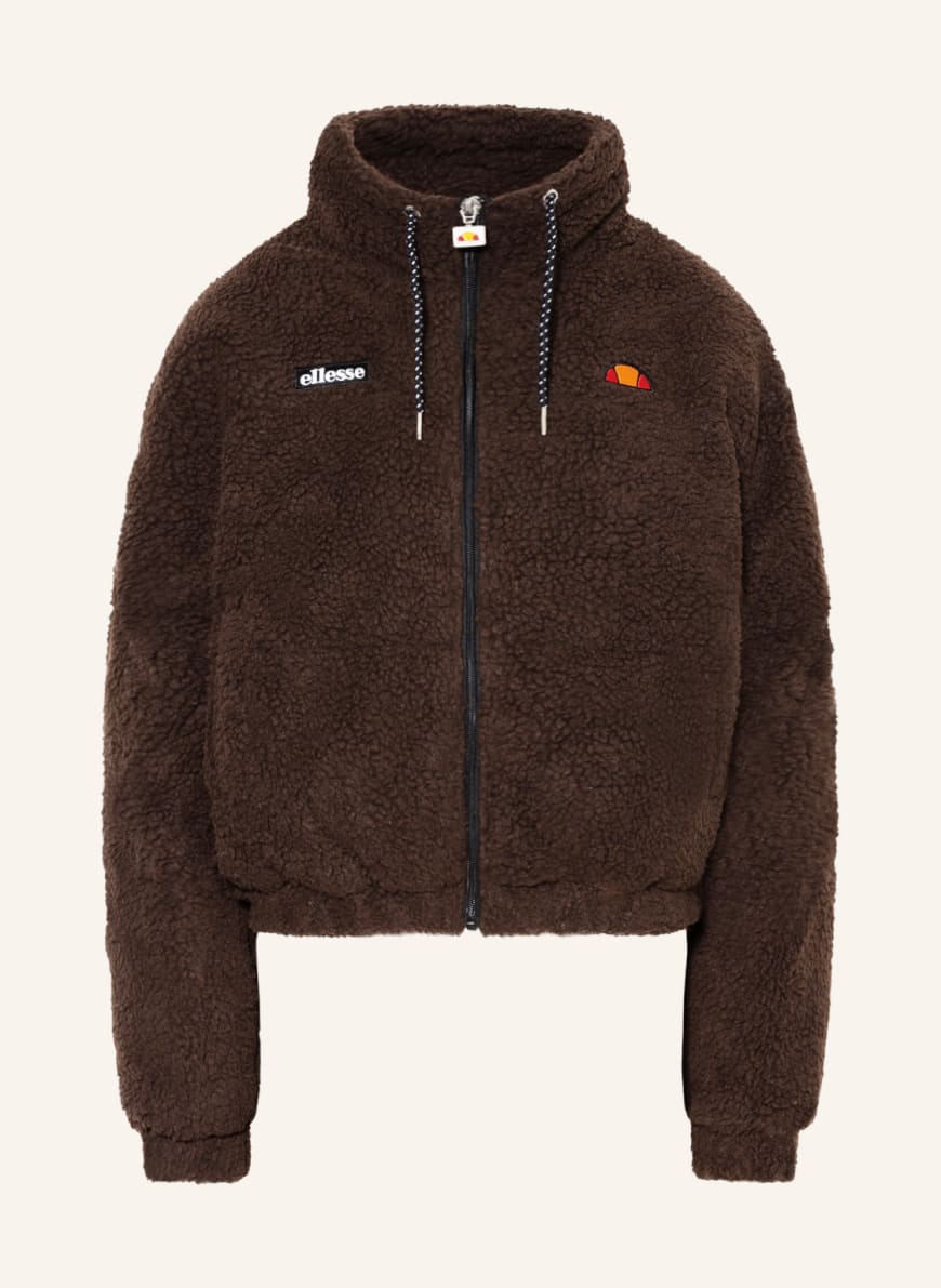 ellesse Teddy jacket MOLLIS, Color: BROWN(Image 1)