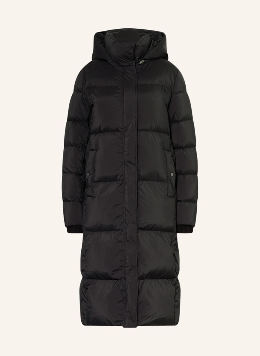 s.Oliver BLACK LABEL Down jacket with removable hood , Color: BLACK (Image 1)