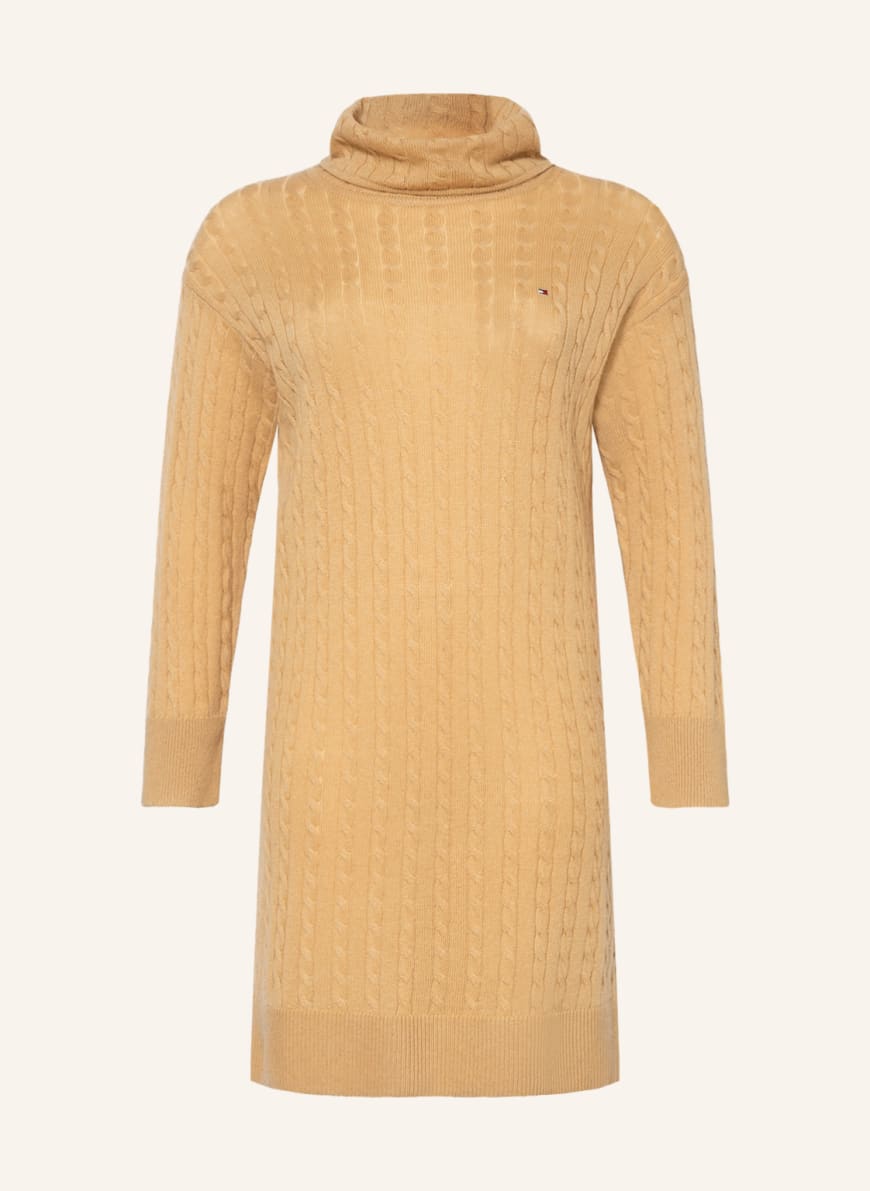 TOMMY HILFIGER Knit dress, Color: CAMEL (Image 1)
