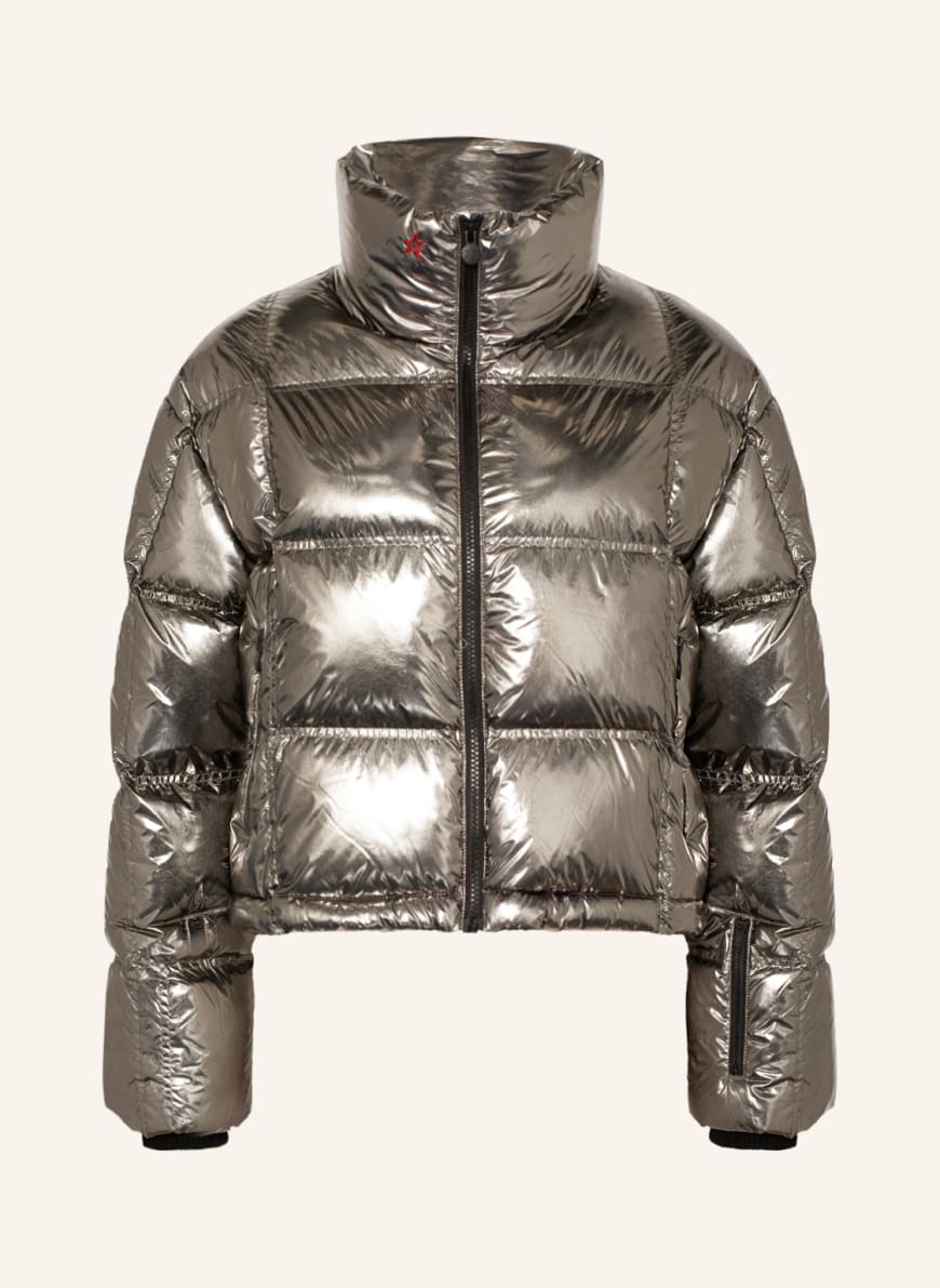 PERFECT MOMENT Down ski jacket NEVADA, Color: SILVER (Image 1)