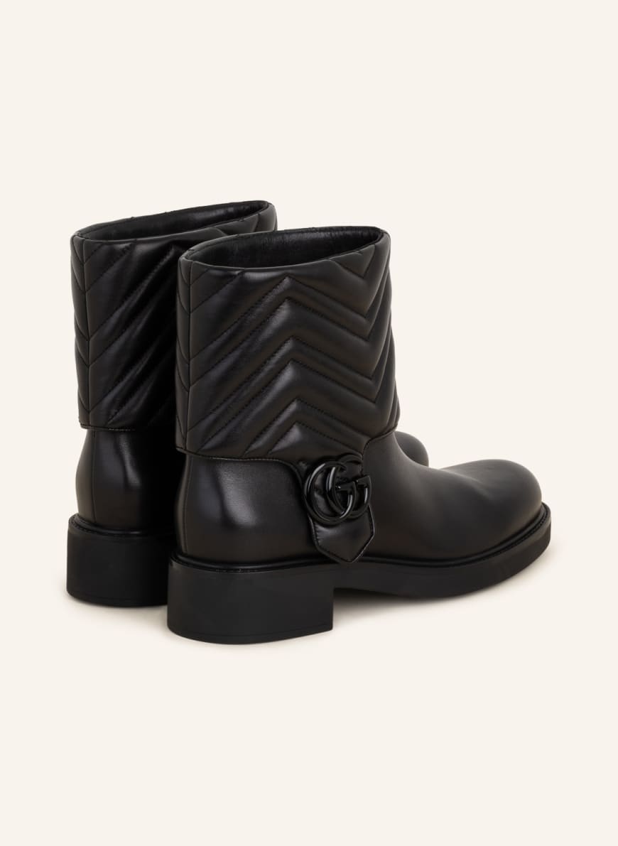 Gucci moto top boots