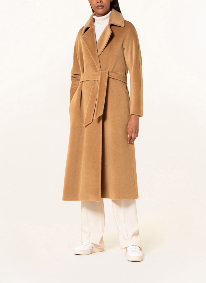MaxMara STUDIO Wool coat CIELO