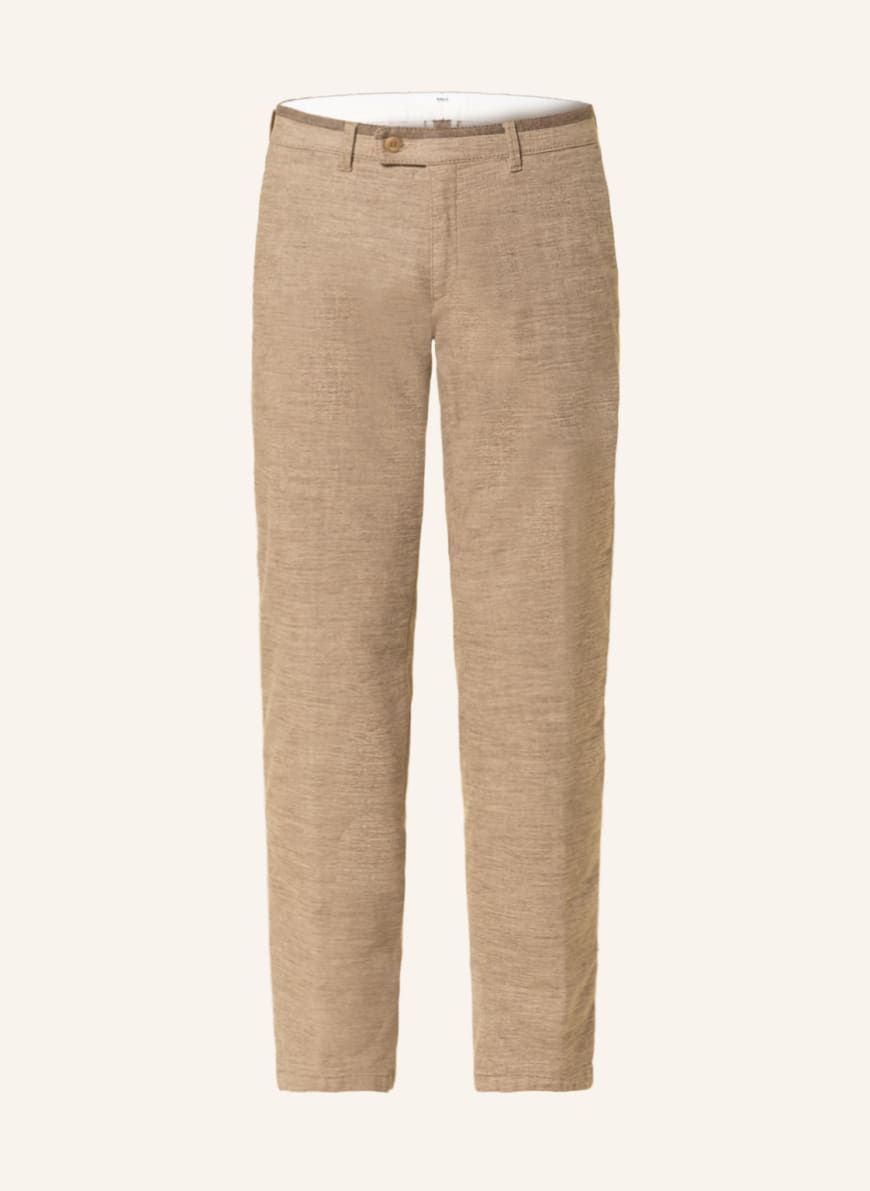 BRAX Flannel trousers FELIX Modern Fit, Color: BEIGE (Image 1)
