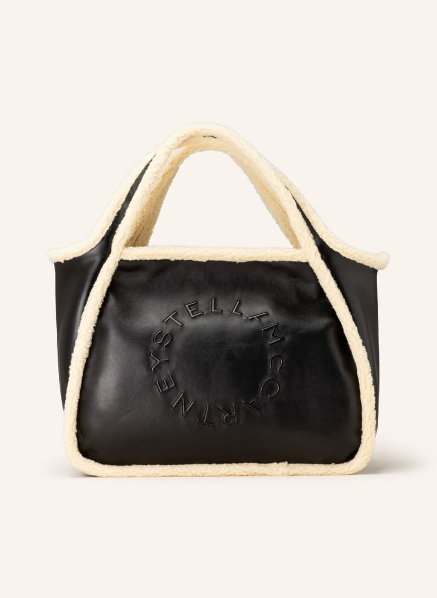 STELLA McCARTNEY Shopper with pouch , Color: BLACK (Image 1)