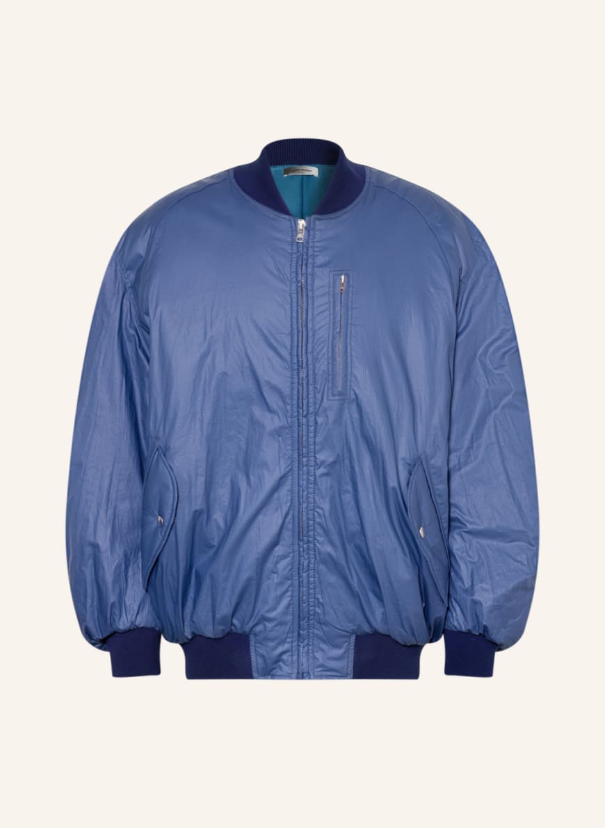 ISABEL MARANT Oversized bomber jacket KYAM , Color: BLUE(Image 1)