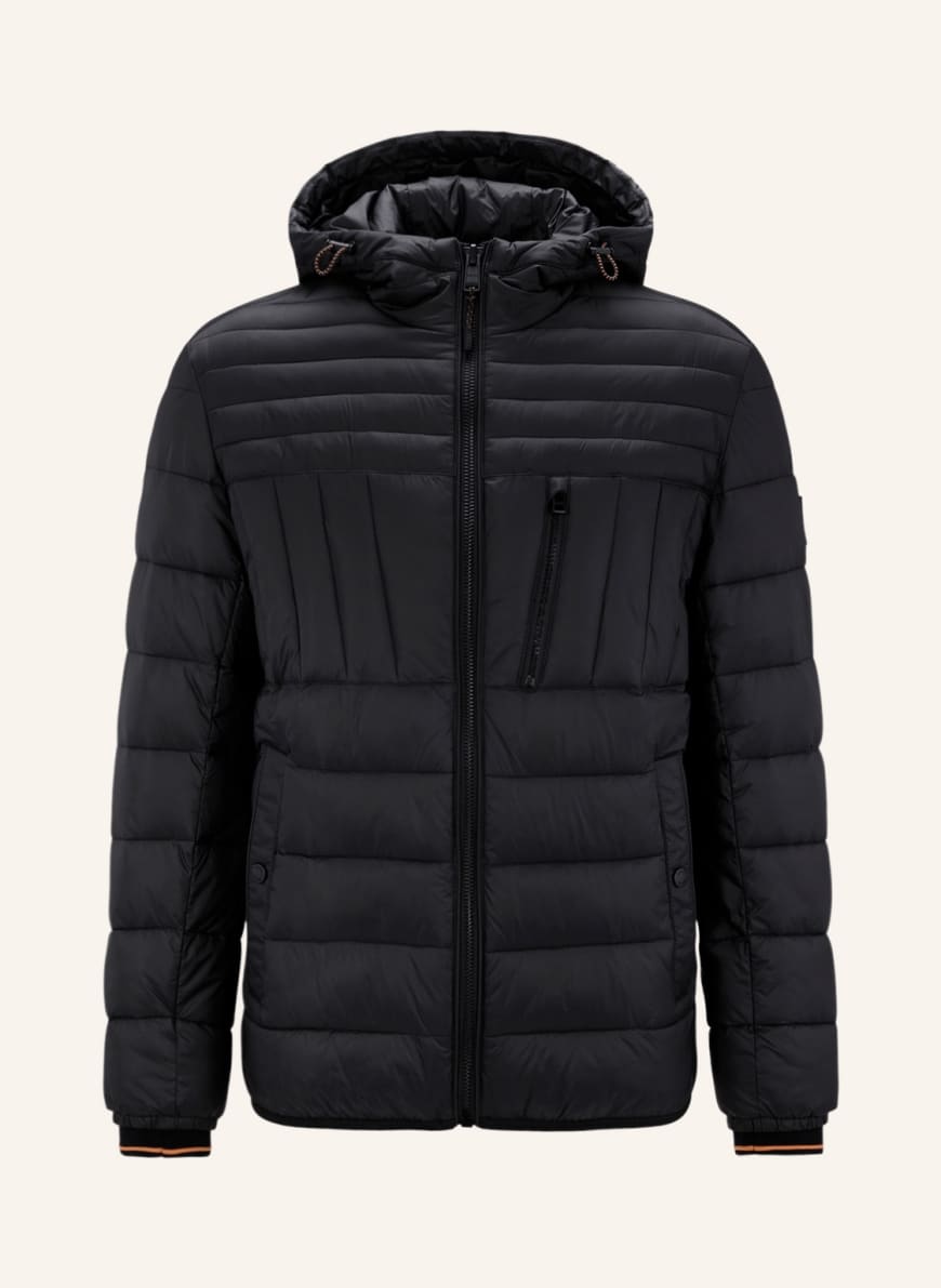 BOSS Quilted jacket OLIPSIS, Color: BLACK (Image 1)