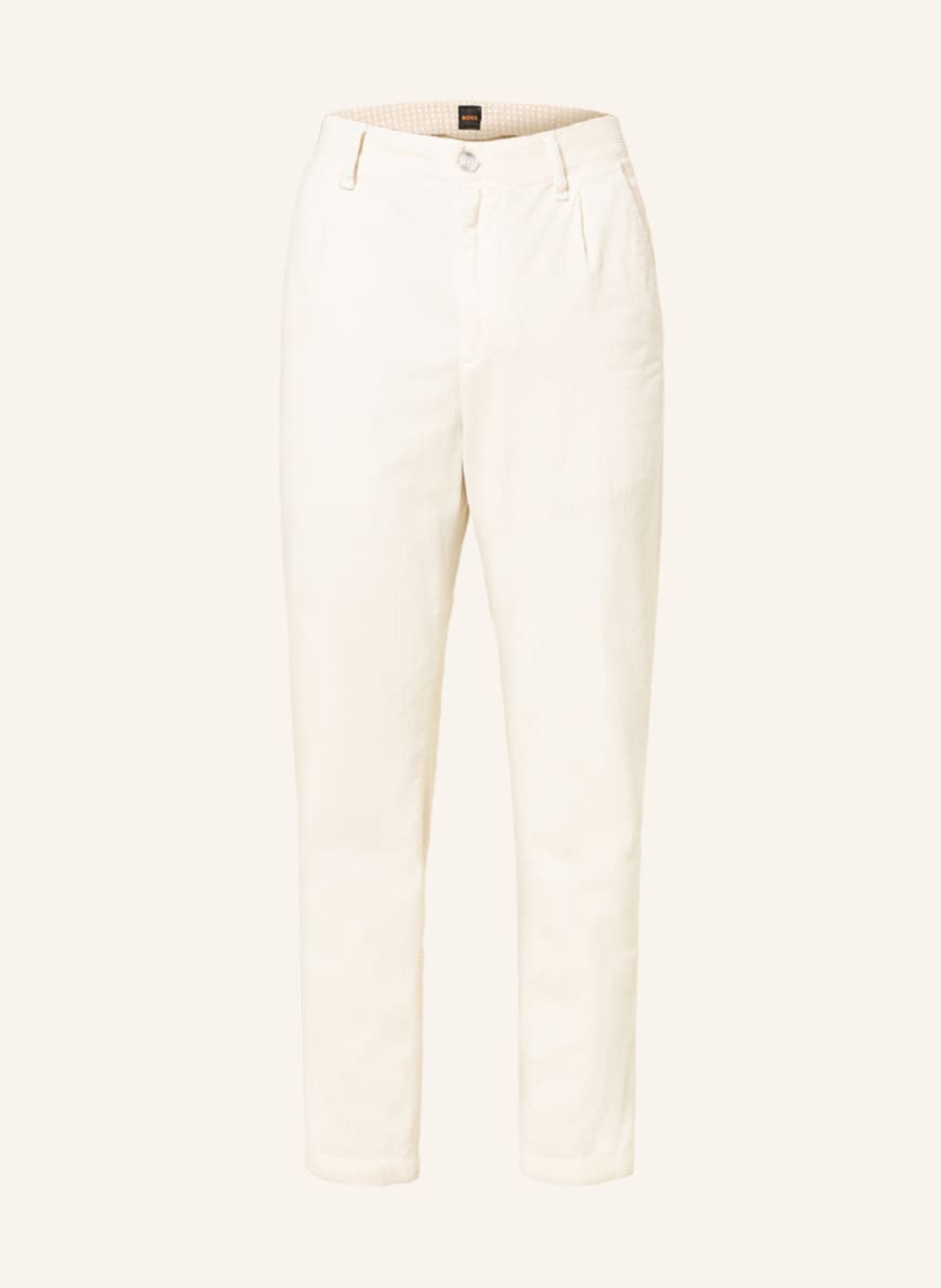 BOSS Corduroy Trousers SCHINO-SHYNE tapered fit, Color: BEIGE (Image 1)