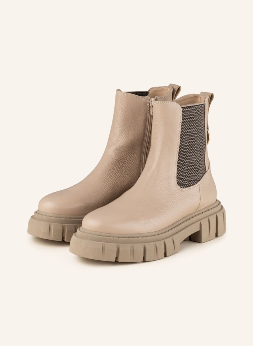 Pertini Chelsea-Boots , Farbe: BEIGE (Bild 1)
