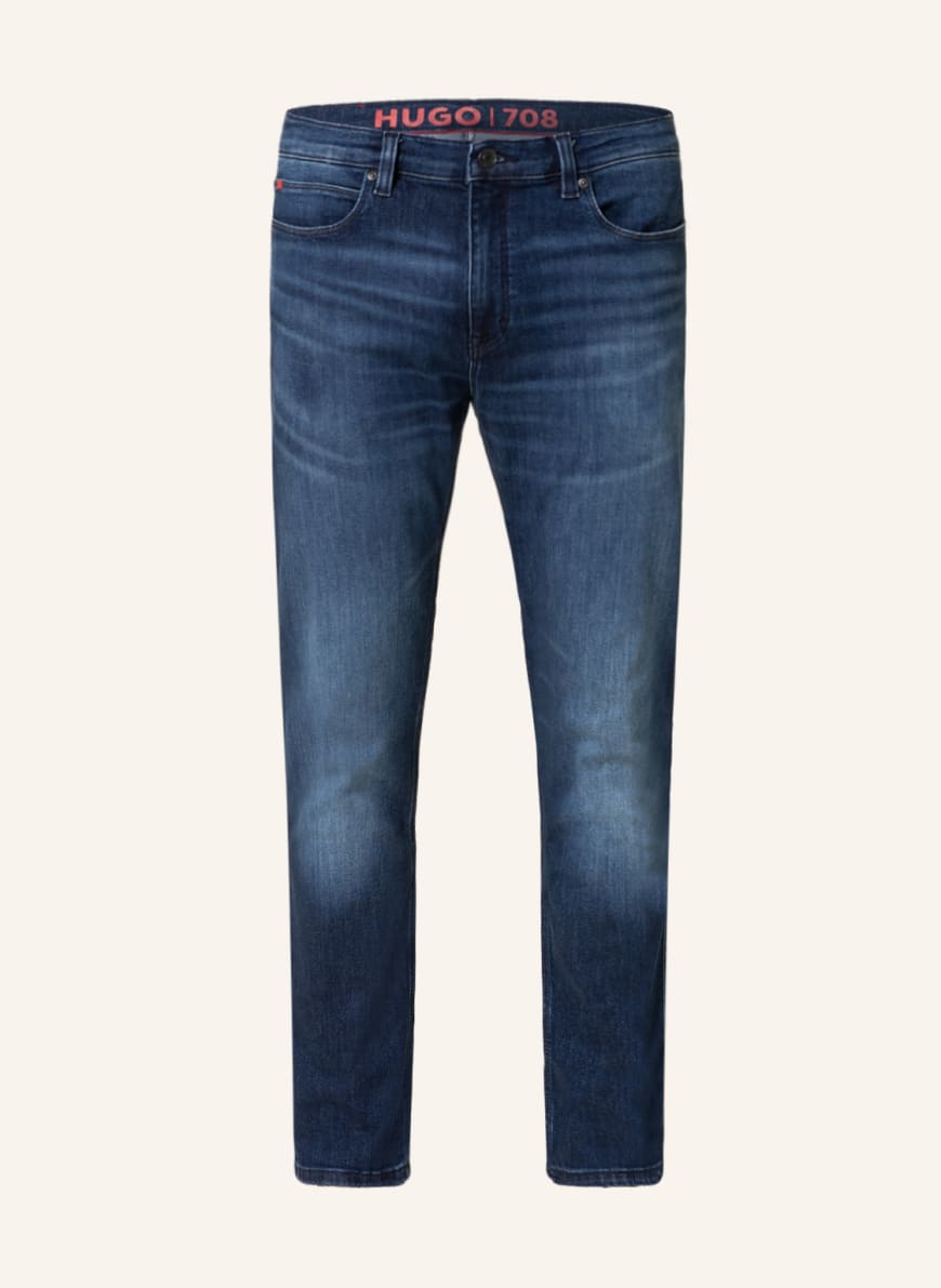 HUGO Jeans HUGO 708 Slim Fit, Farbe: 410 NAVY (Bild 1)