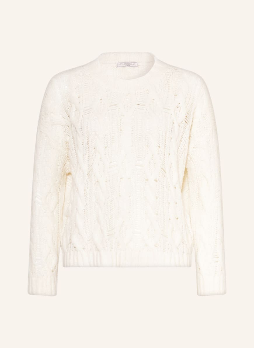 ANTONELLI firenze Pullover CHIPS, Farbe: ECRU (Bild 1)
