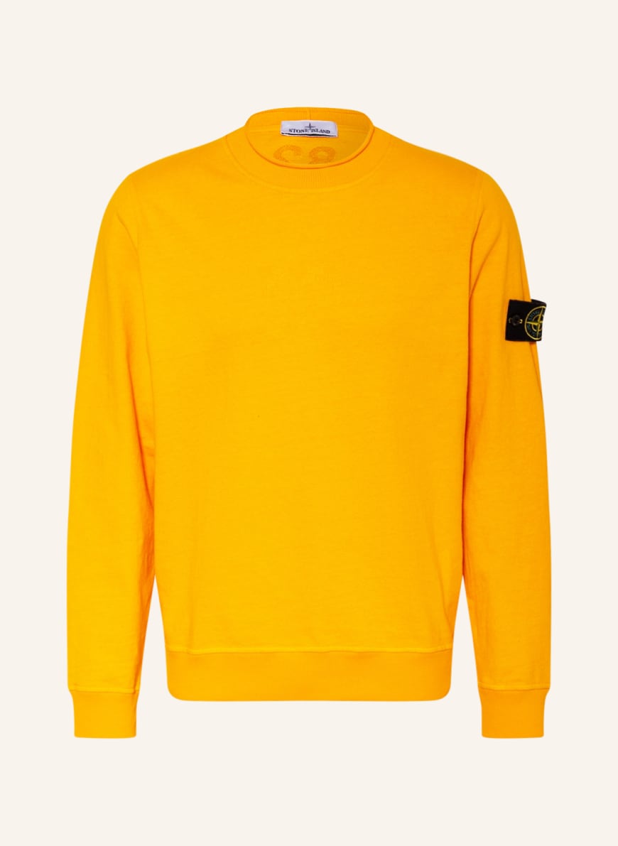 STONE ISLAND Sweatshirt, Color: DARK YELLOW(Image 1)