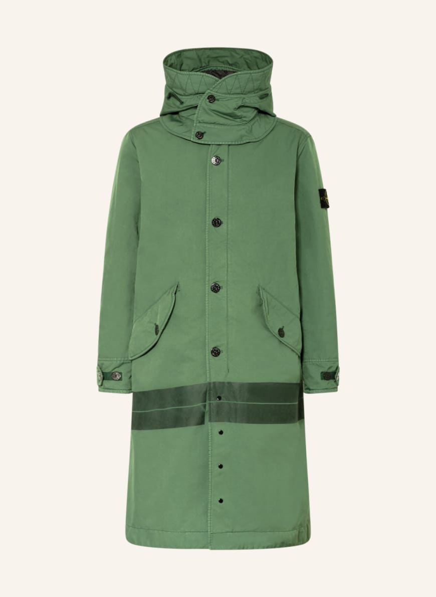 STONE ISLAND Parka DAVID with PRIMALOFT® insulation, Color: OLIVE (Image 1)