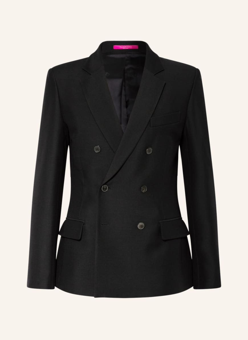 VALENTINO Tailored jacket extra slim fit with silk , Color: BLACK(Image 1)