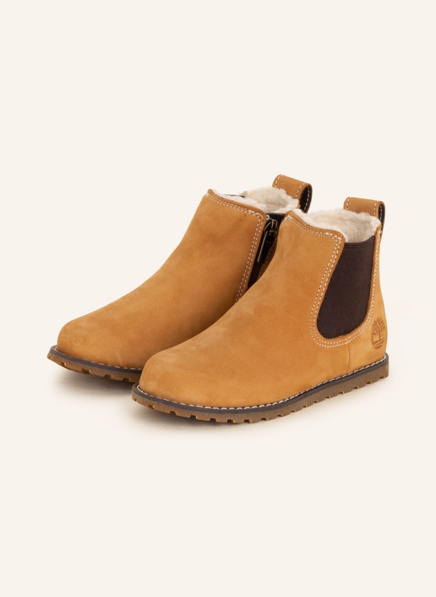 Timberland Chelsea-Boots POKEY PINE, Farbe: CAMEL/ DUNKELBRAUN (Bild 1)