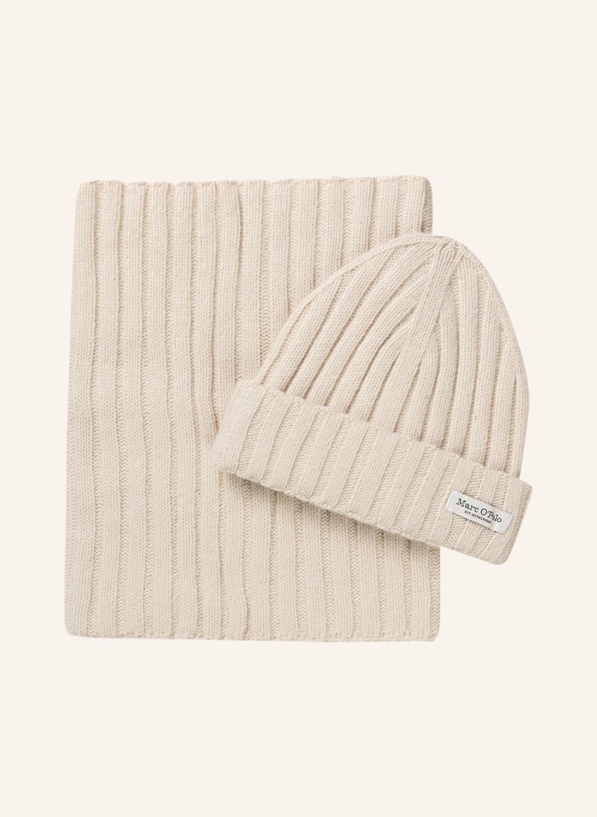 Marc O'Polo Set: hat and loop scarf , Color: CREAM (Image 1)