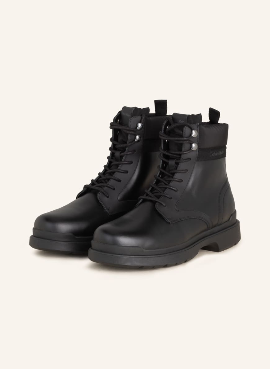 Calvin Klein Lace-up boots, Color: BLACK (Image 1)