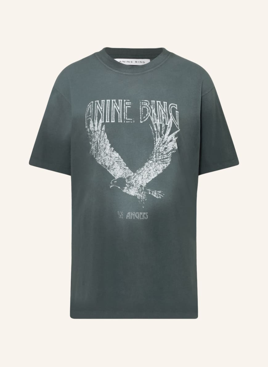 ANINE BING T-Shirt EAGLE, Farbe: PETROL (Bild 1)