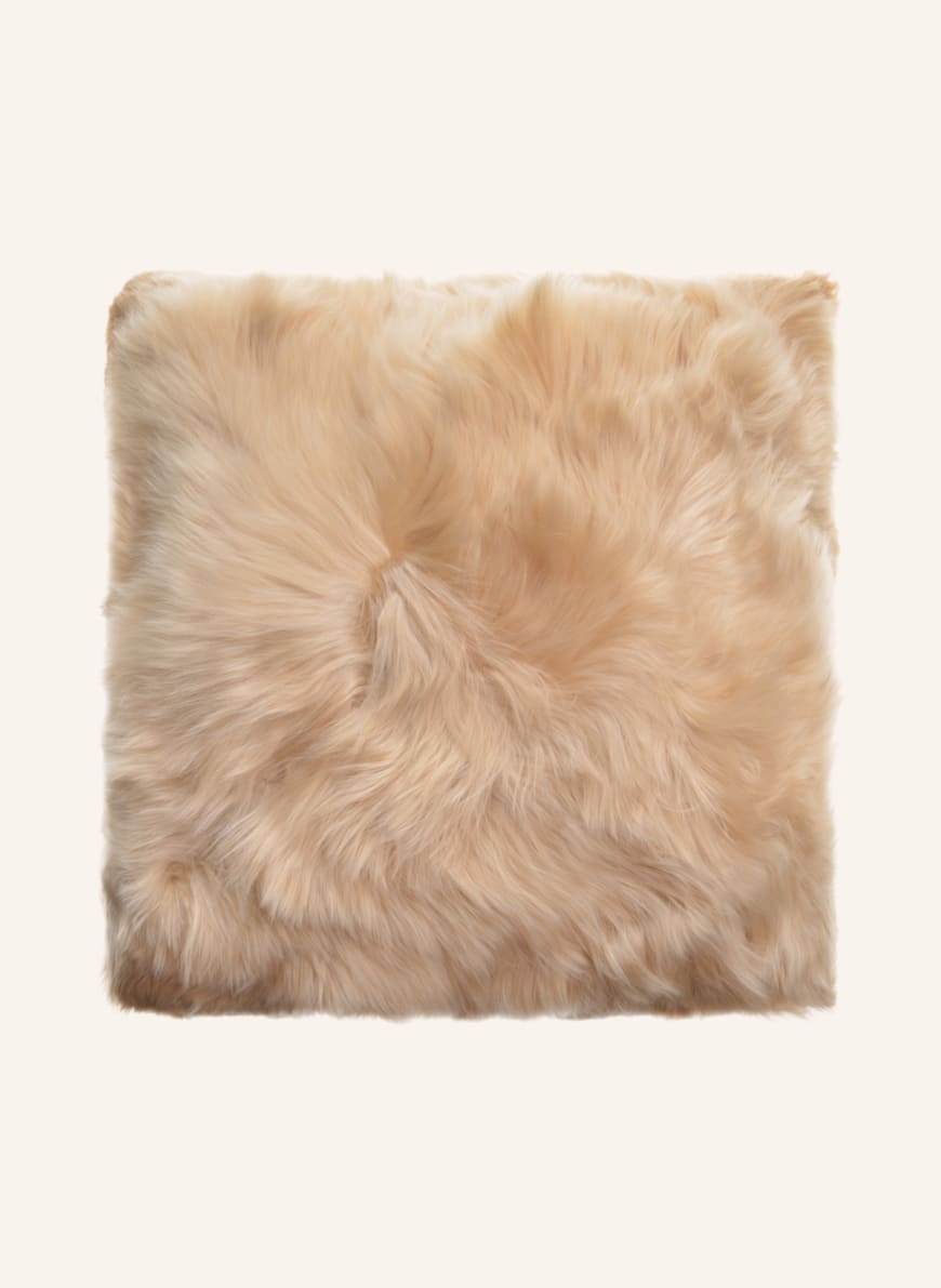 WEICH Alpaca decorative cushion MIA with feather filling, Color: CREAM (Image 1)
