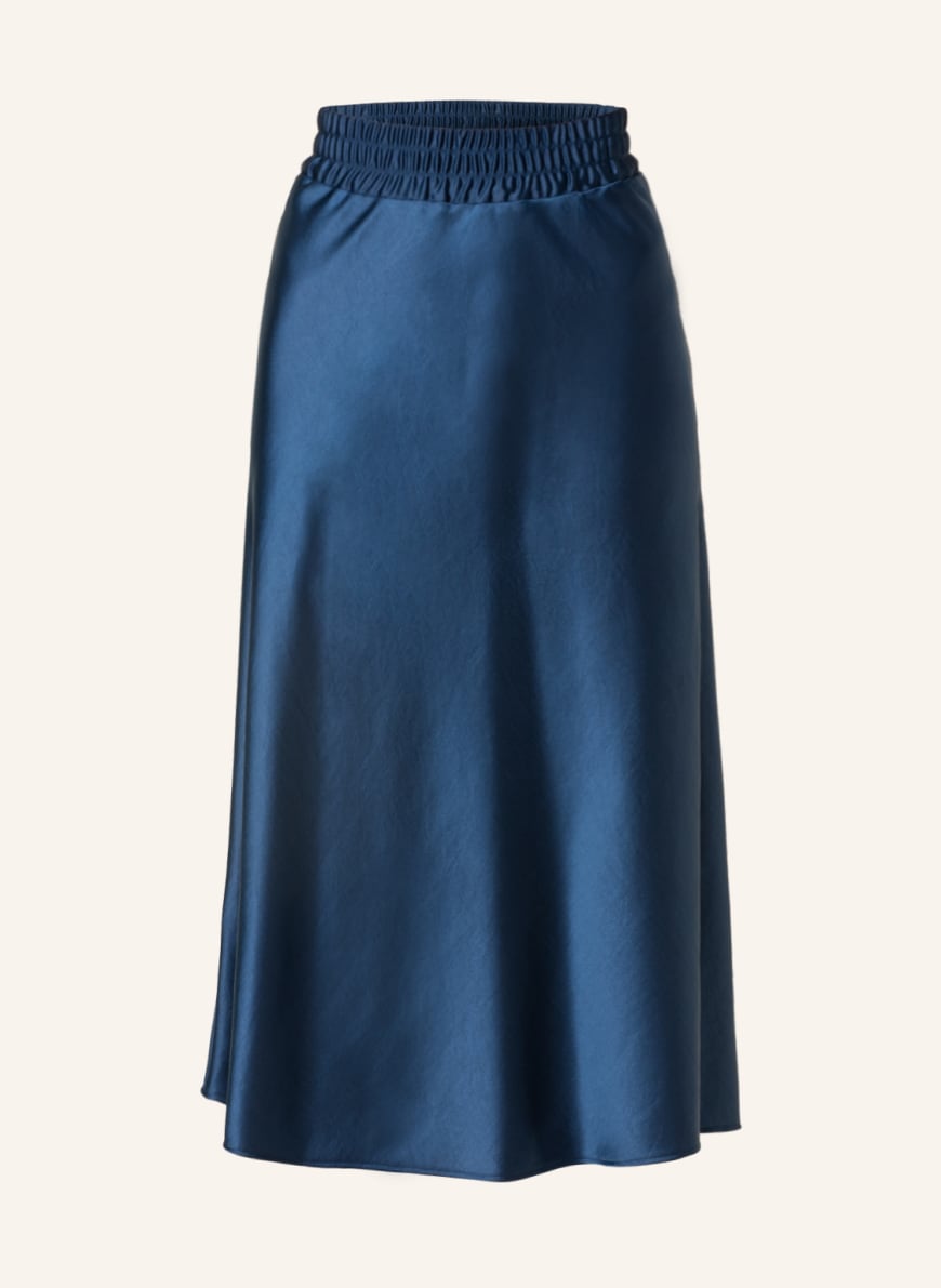 HUGO Satin skirt RAMALE , Color: BLUE (Image 1)
