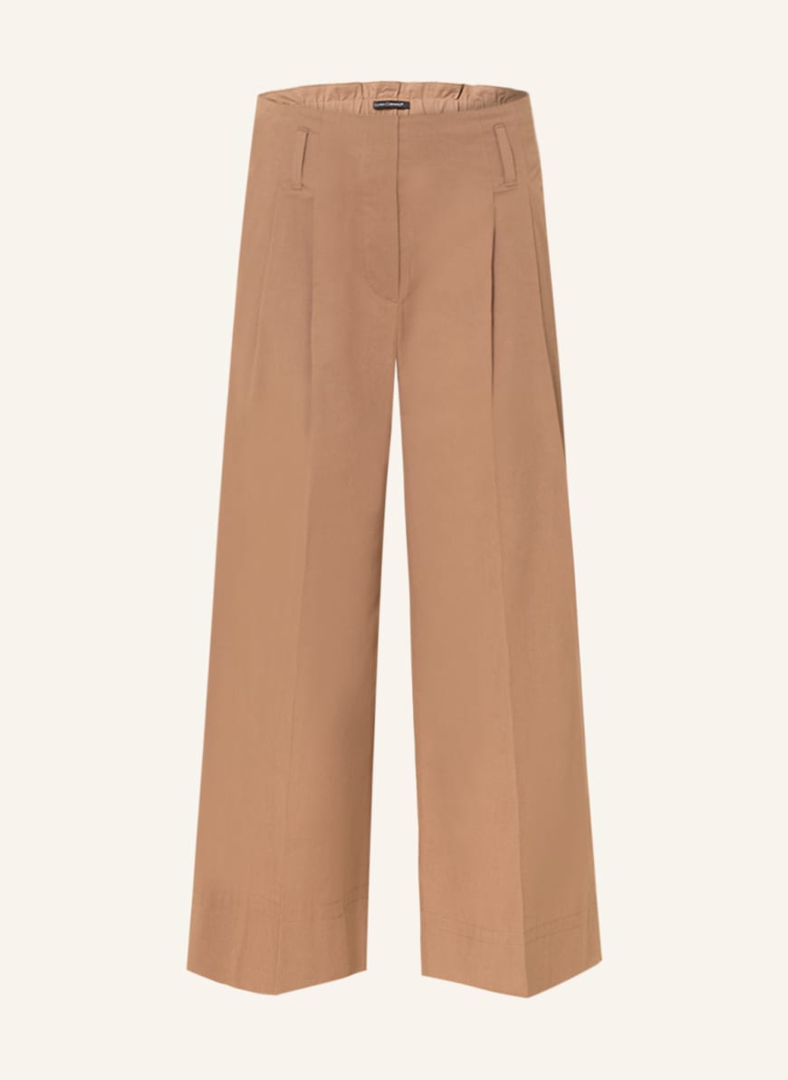 LUISA CERANO Paper bag trousers, Color: BROWN(Image 1)