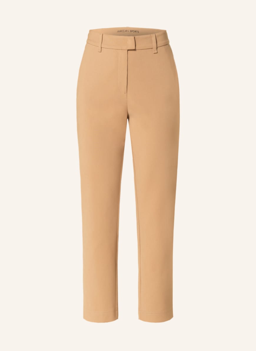 MARC CAIN 7/8 pants, Color: 628 light coffee(Image 1)