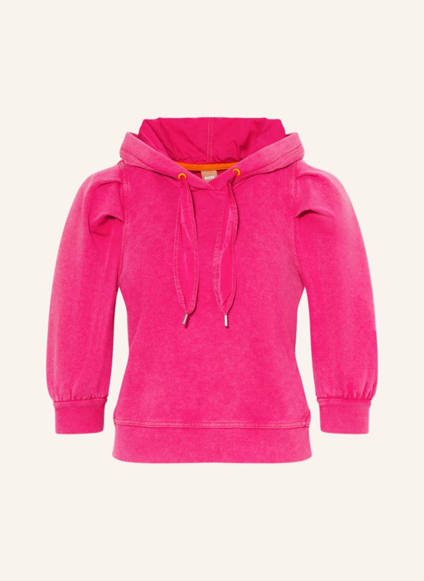BOSS Bluza z kapturem ELLIES , Kolor: MOCNORÓŻOWY(Obrazek 1)