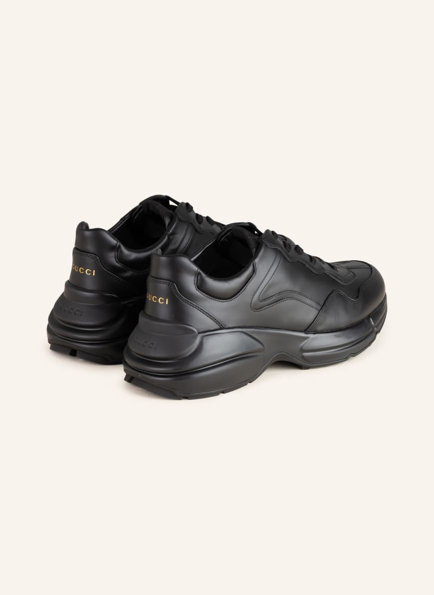 GUCCI Sneakers RHYTON in 1000 black nero