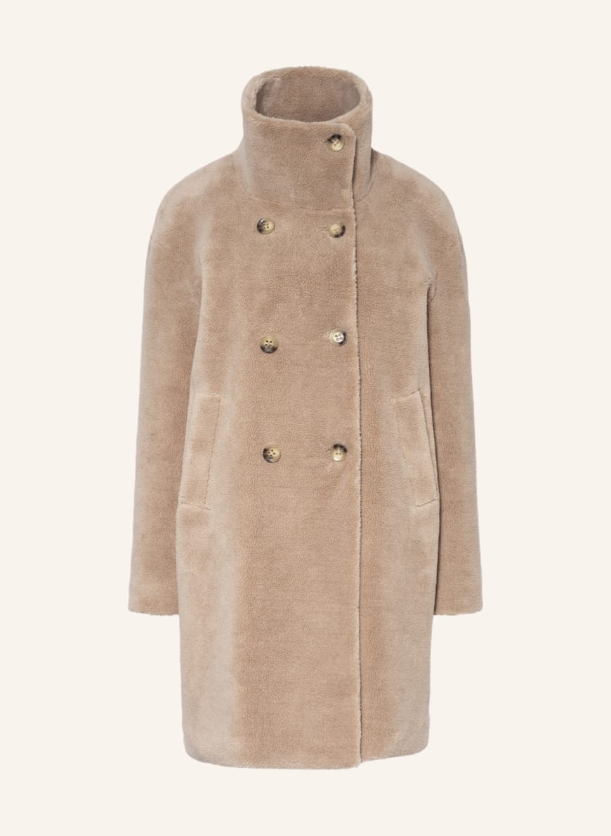 BEAUMONT Teddy coat, Color: BEIGE (Image 1)