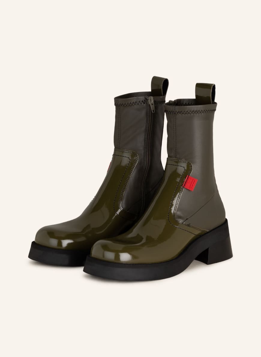 MIISTA Boots OLIANA , Farbe: OLIV (Bild 1)