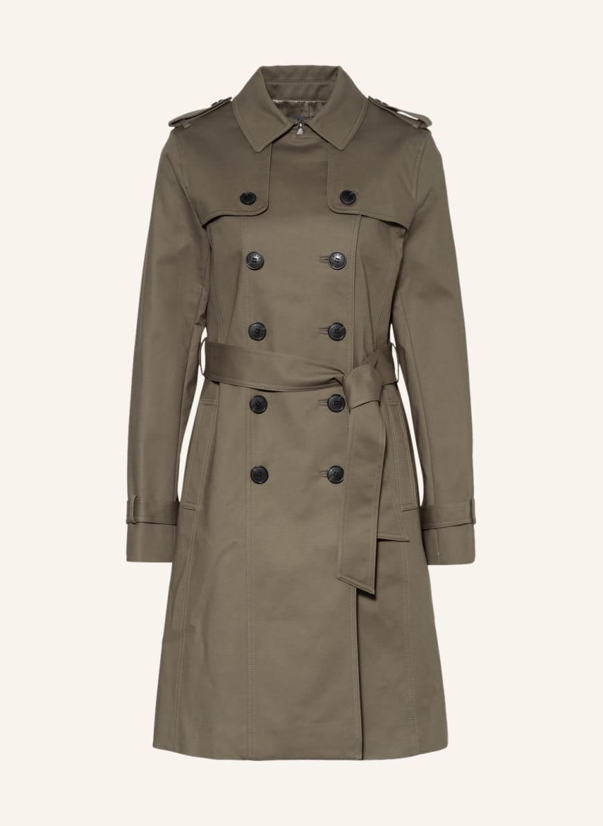 HOBBS Trench coat SASKIA, Color: OLIVE (Image 1)