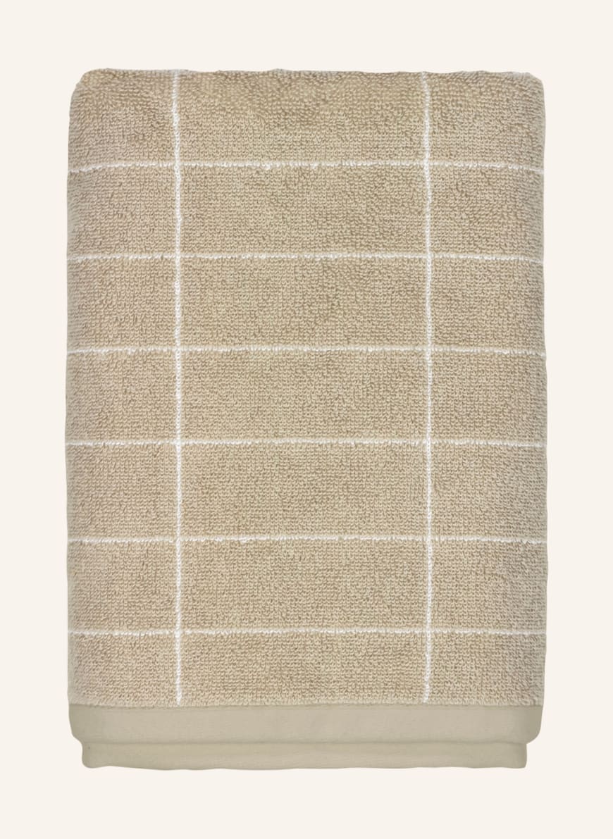 METTE DITMER Set of 2 guest towels TILE STONE, Color: BEIGE/ CREAM(Image 1)