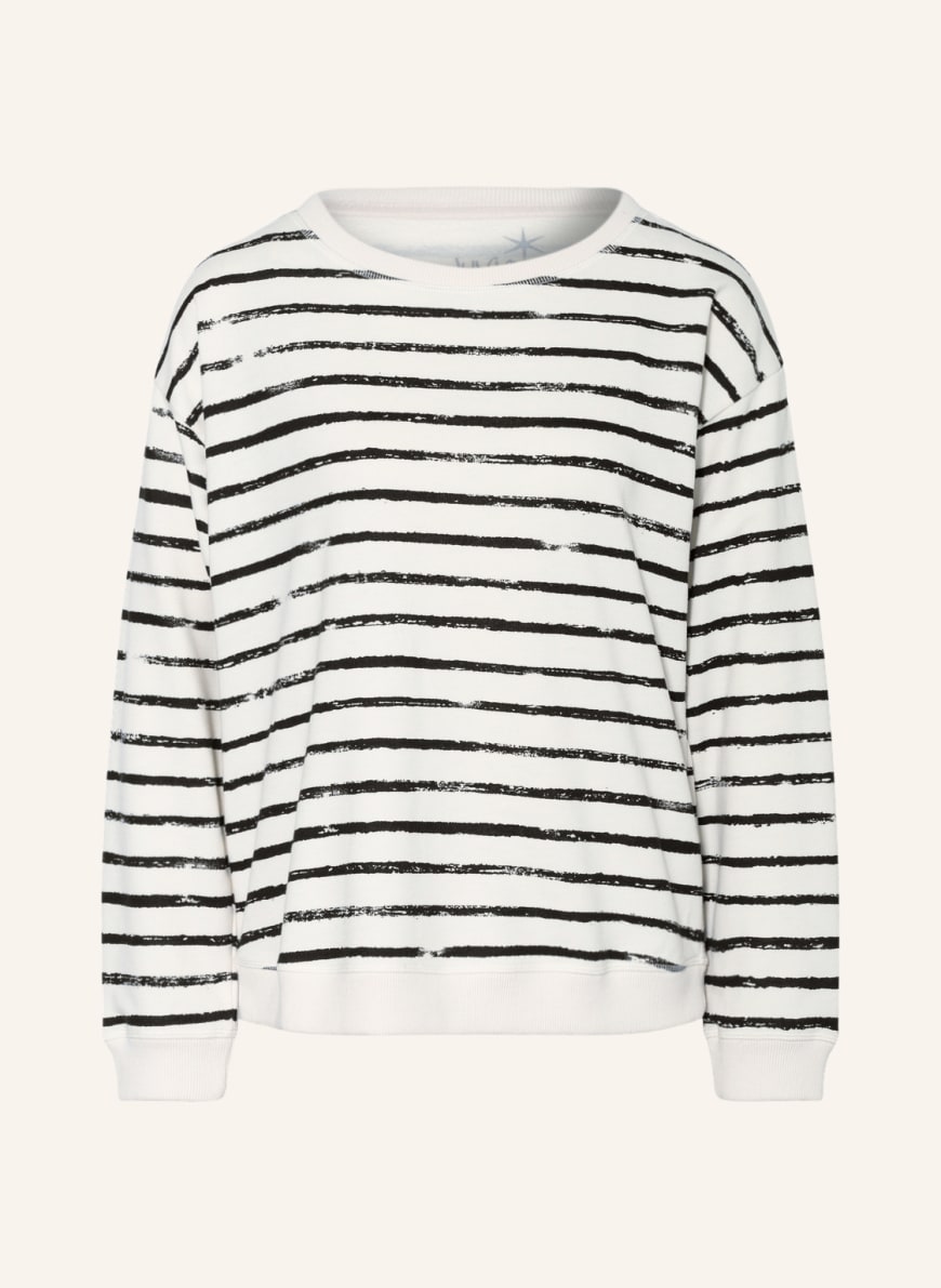 Juvia Sweatshirt ANNA, Color: ECRU/ BLACK(Image 1)