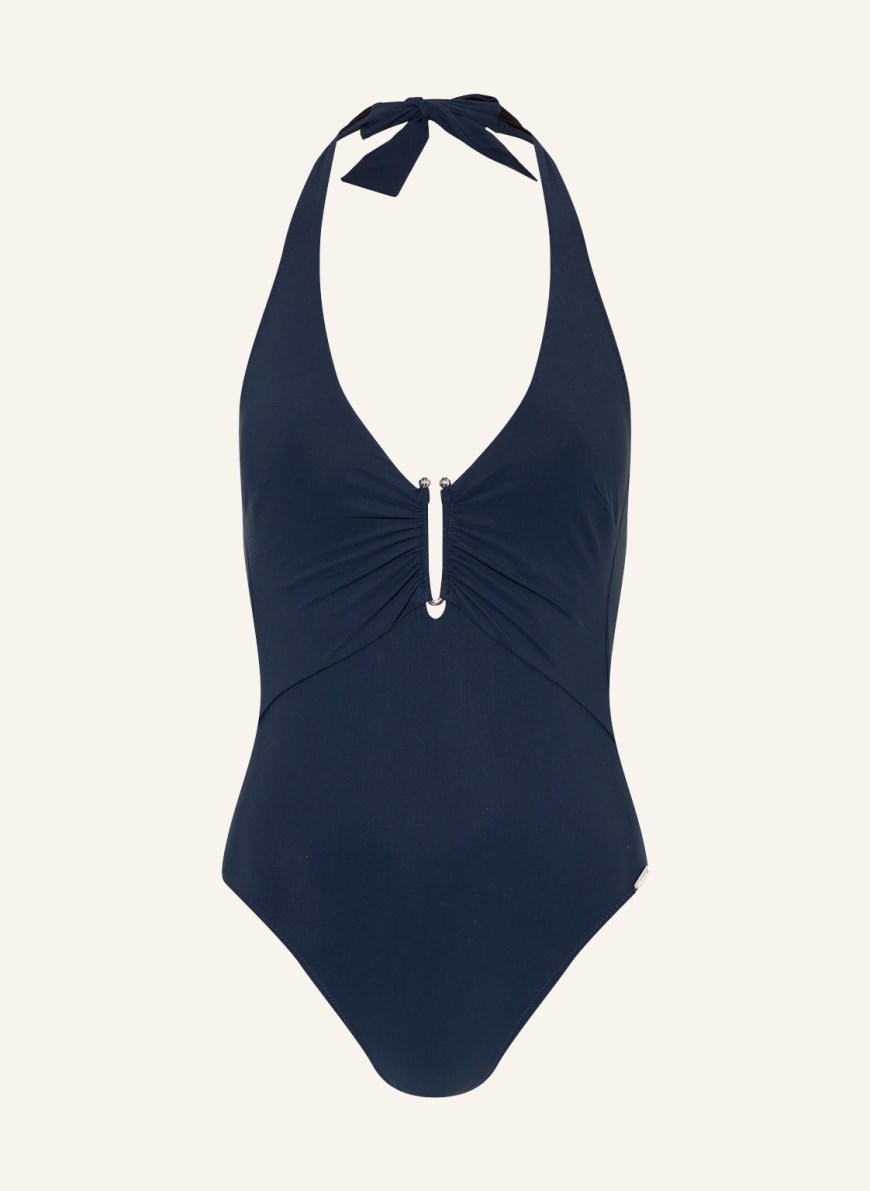 MARYAN MEHLHORN Halter neck swimsuit HONESTY in dark blue Buy Online
