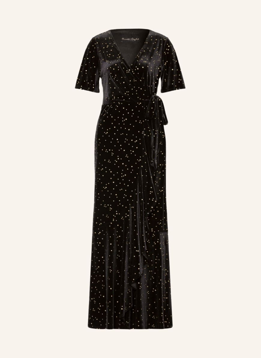 Phase Eight Wickelkleid HOLLY aus Samt, Farbe: SCHWARZ (Bild 1)