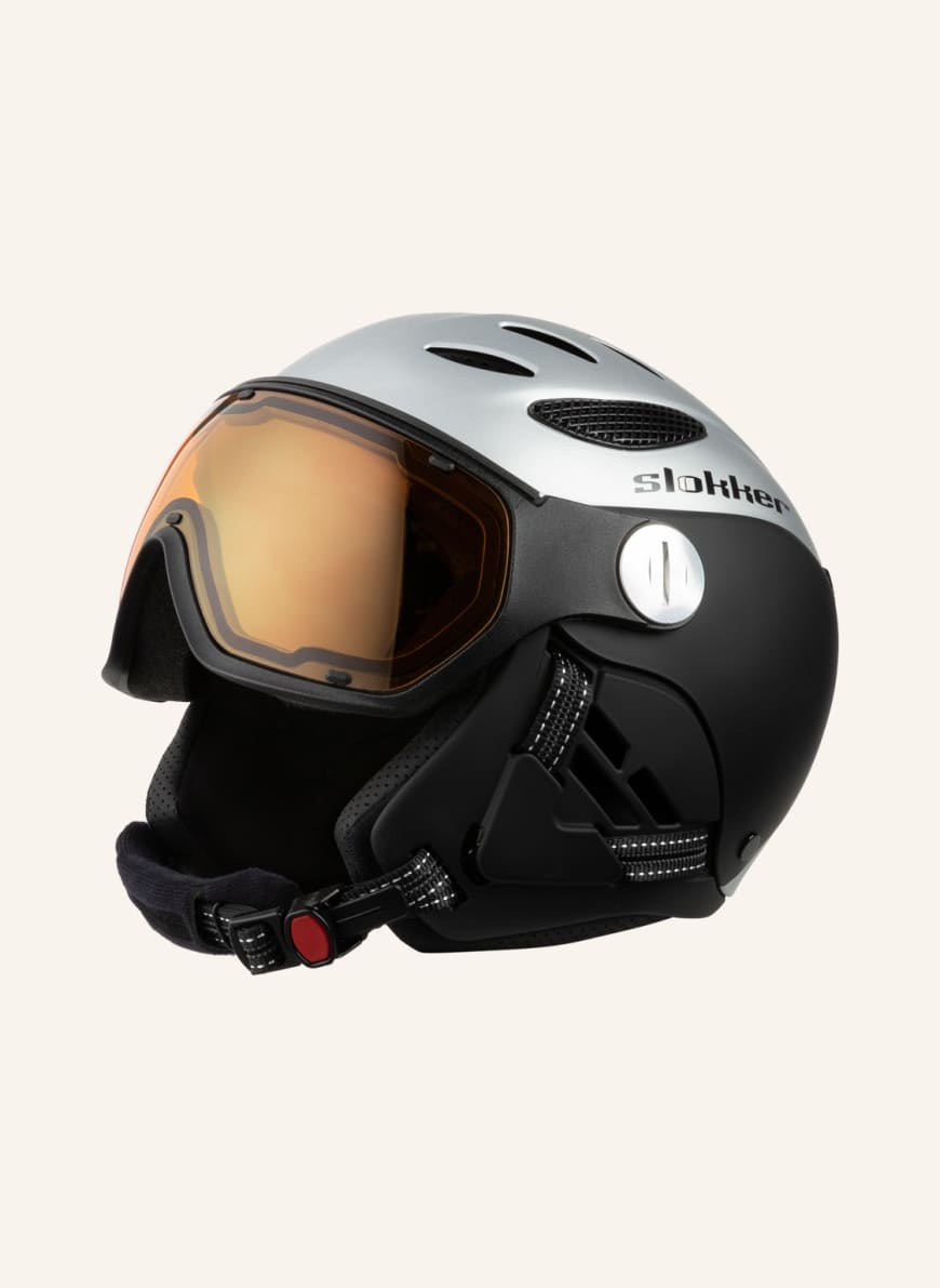slokker Ski helmet BALO, Color: BLACK/ SILVER(Image 1)