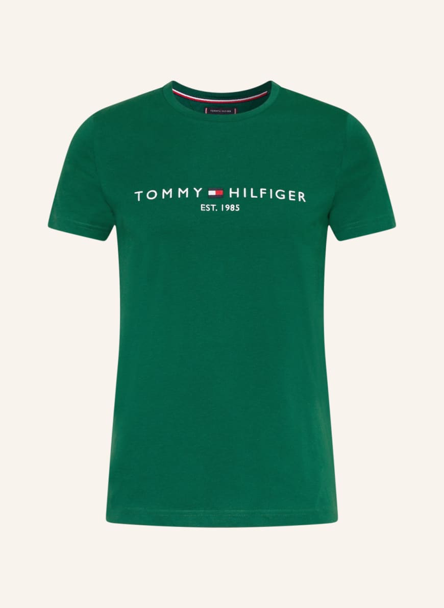 TOMMY HILFIGER T-Shirt, Farbe: DUNKELGRÜN (Bild 1)