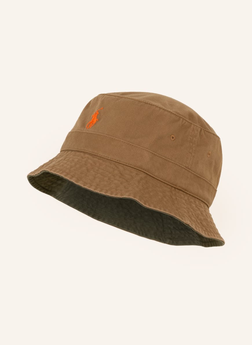 POLO RALPH LAUREN Bucket-Hat, Farbe: COGNAC (Bild 1)