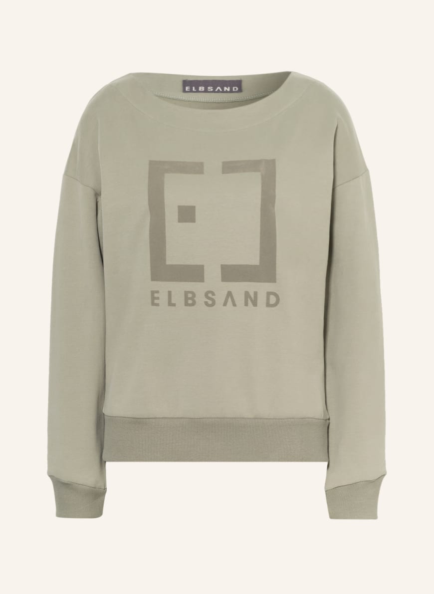 ELBSAND Sweatshirt FINNIA, Color: LIGHT GREEN (Image 1)