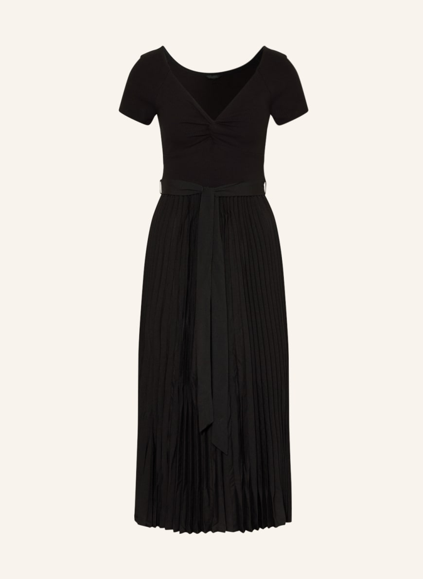 GUESS Dress ERYNN in mixed materials, Color: BLACK (Image 1)