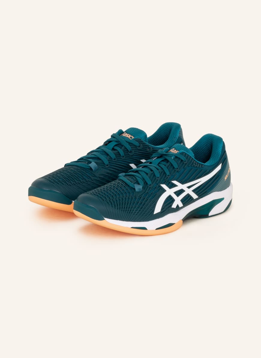ASICS Tennis shoes SOLUTION SPEED FF 2 INDOOR, Color: TEAL (Image 1)