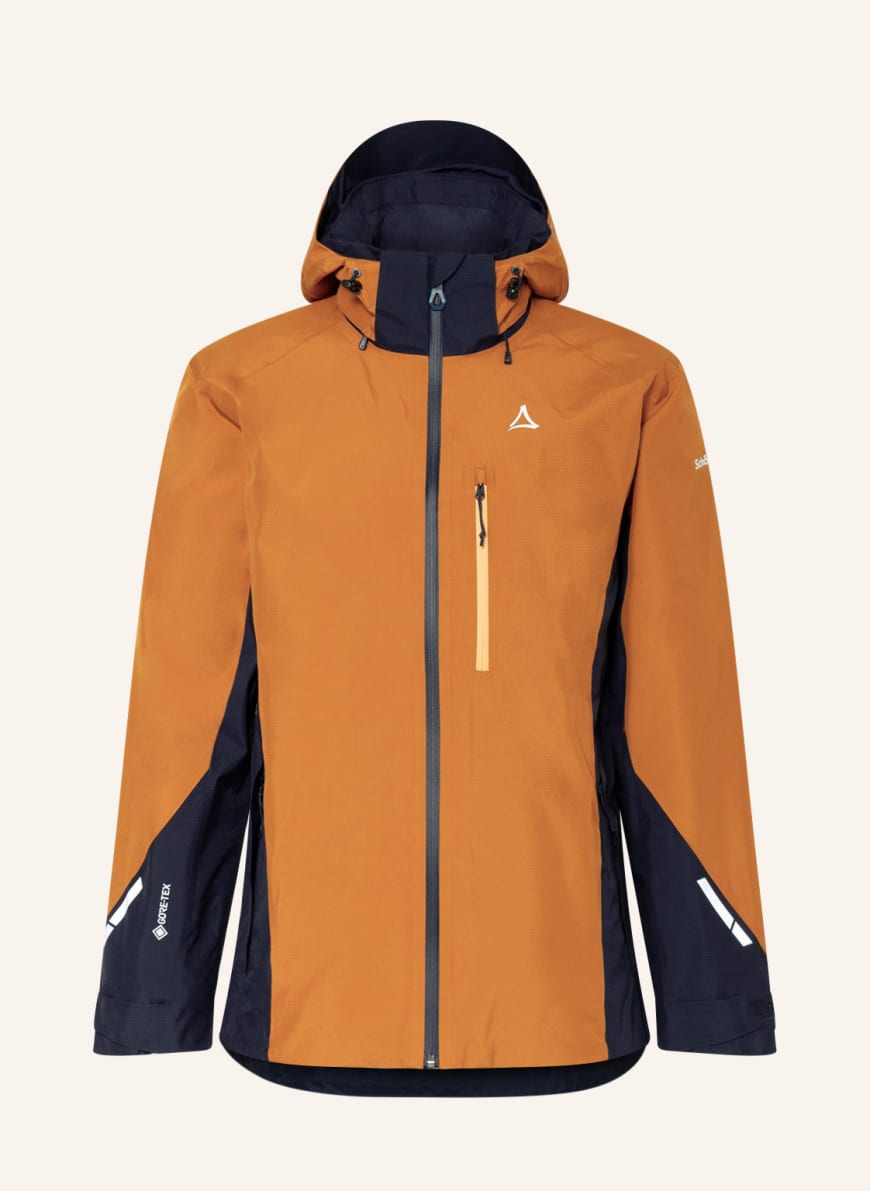 Schöffel Outdoor jacket KREUZJOCH, Color: DARK ORANGE/ DARK BLUE(Image 1)