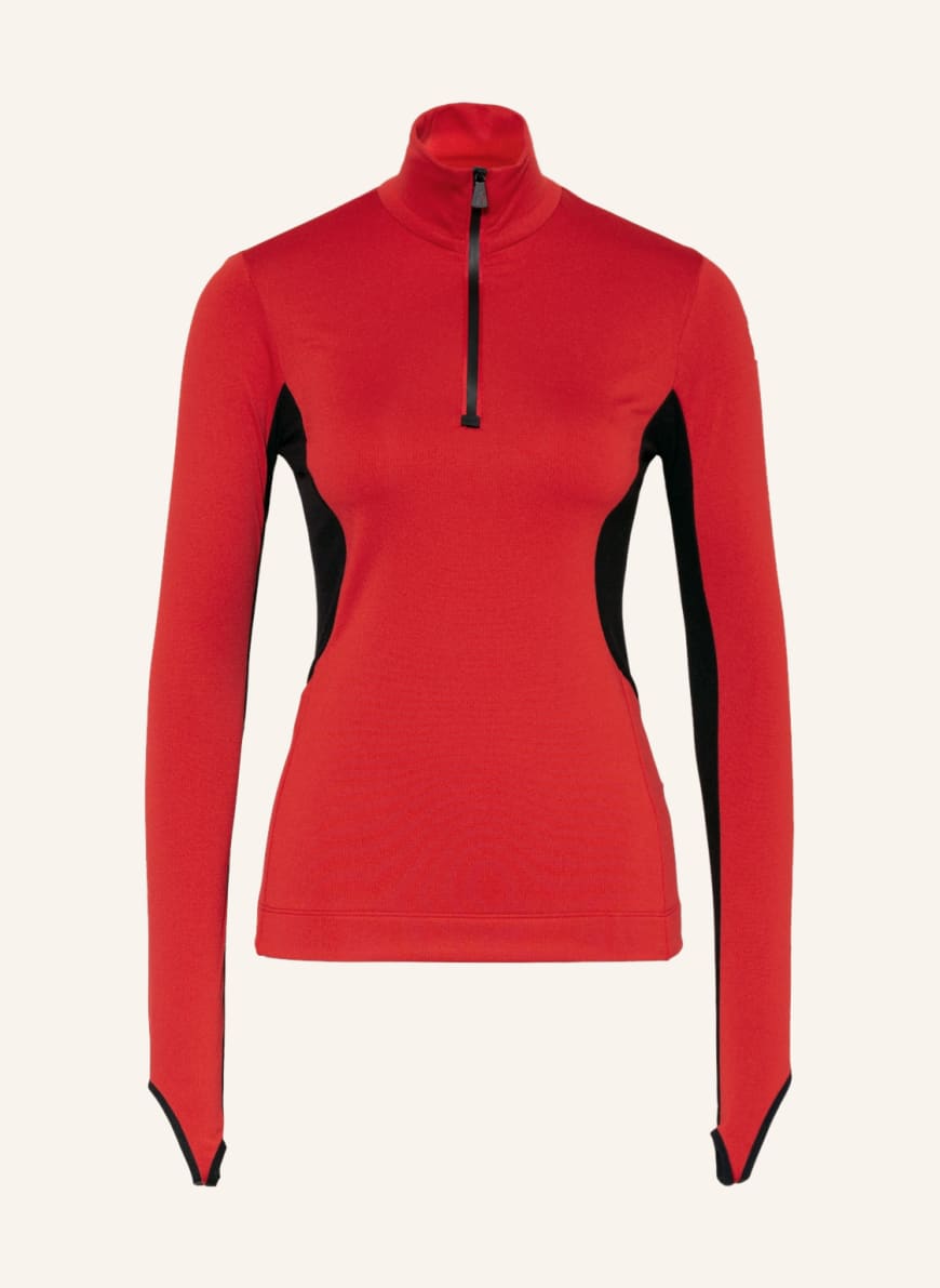 MONCLER GRENOBLE Undershirt, Color: RED/ BLACK (Image 1)