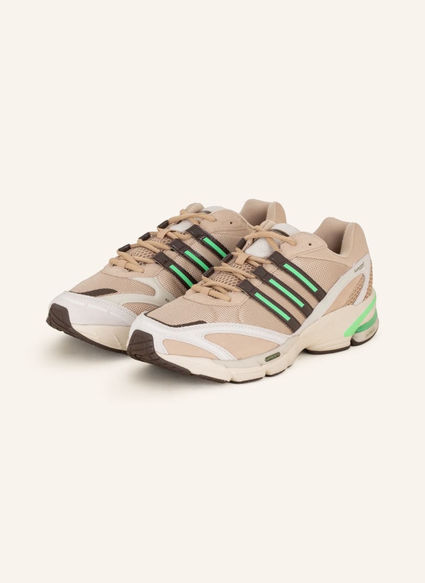 adidas Originals Sneakers SUPERNOVA CUSHION 7, Color: BEIGE/ DARK BROWN/ LIGHT GREEN (Image 1)