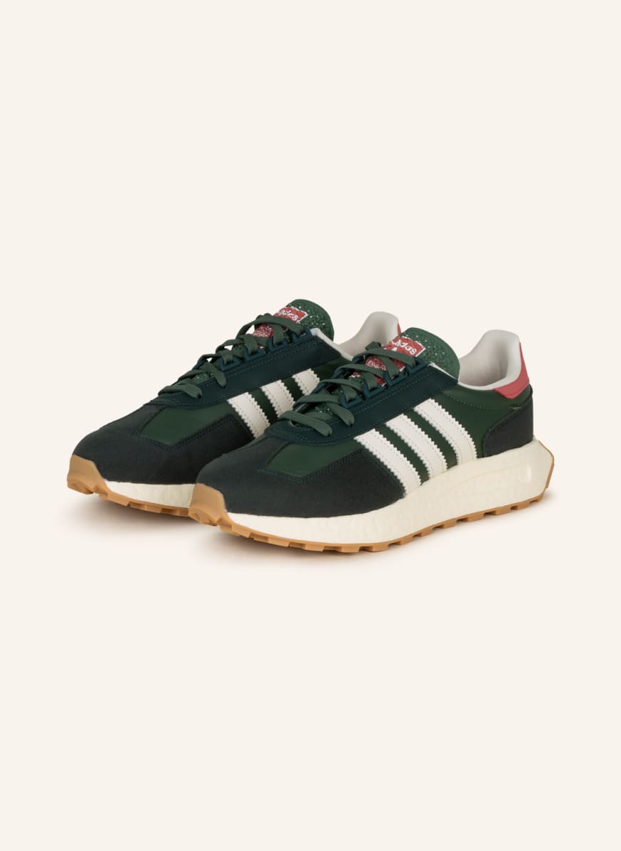 adidas Originals Sneakers RETROPY E5, Color: GREEN/ WHITE(Image 1)