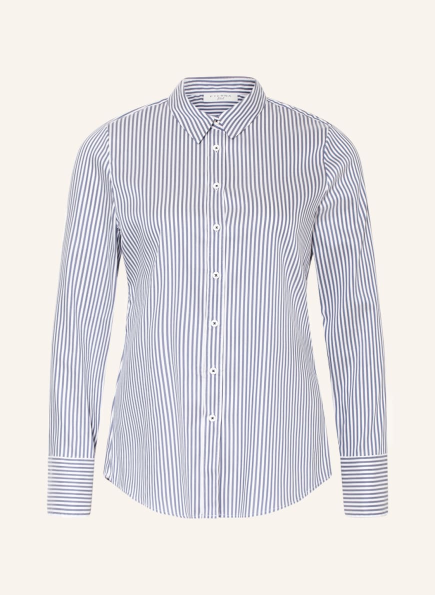 ETERNA Shirt blouse, Color: DARK BLUE/ WHITE (Image 1)