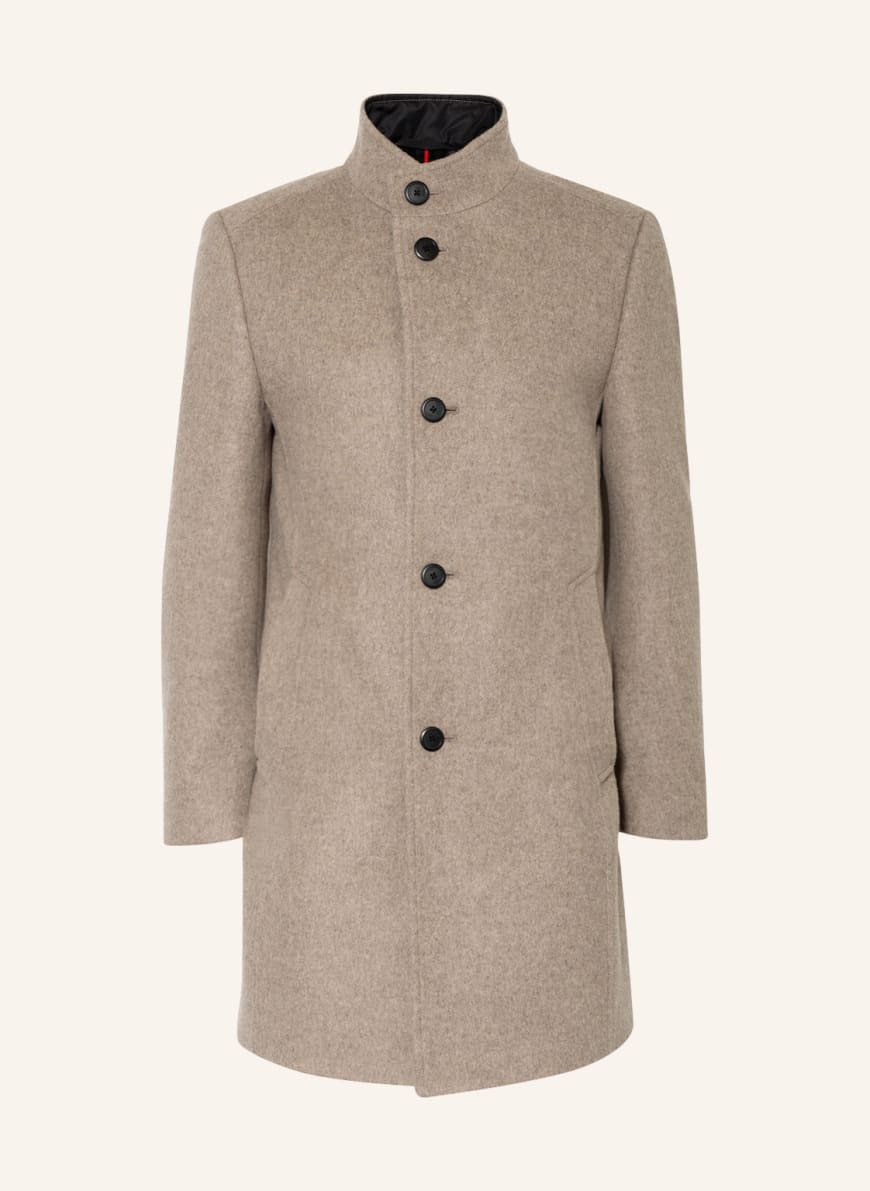 HUGO Wool coat MINTRAX, Color: BEIGE (Image 1)