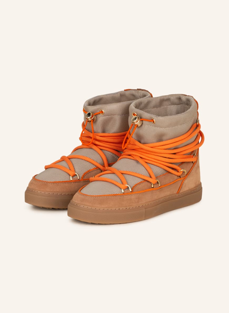 INUIKII Boots ROCK TECHNICAL, Farbe: BEIGE/ ORANGE(Bild 1)