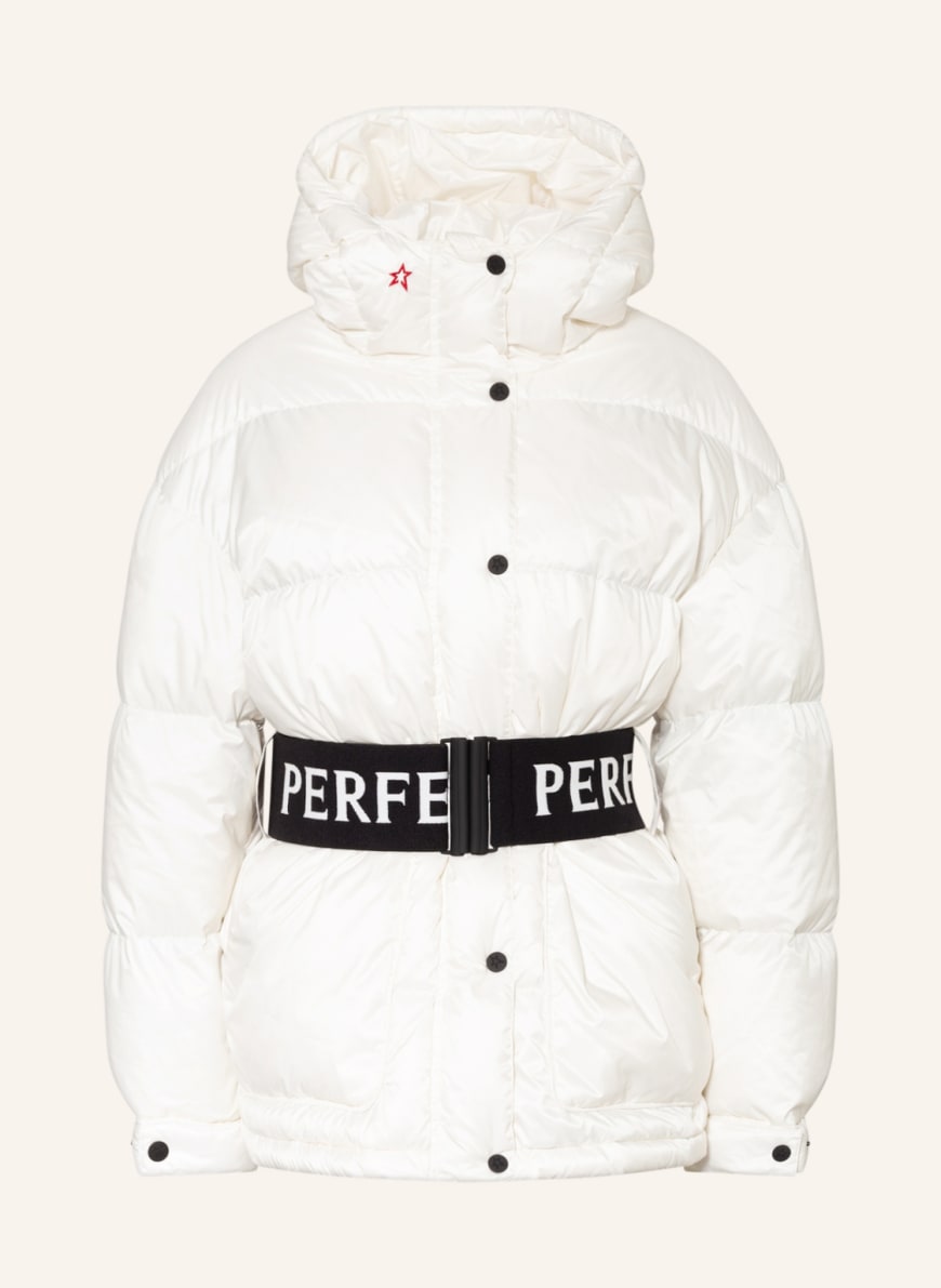 PERFECT MOMENT Daunen-Skijacke PARKA II, Farbe: WEISS (Bild 1)