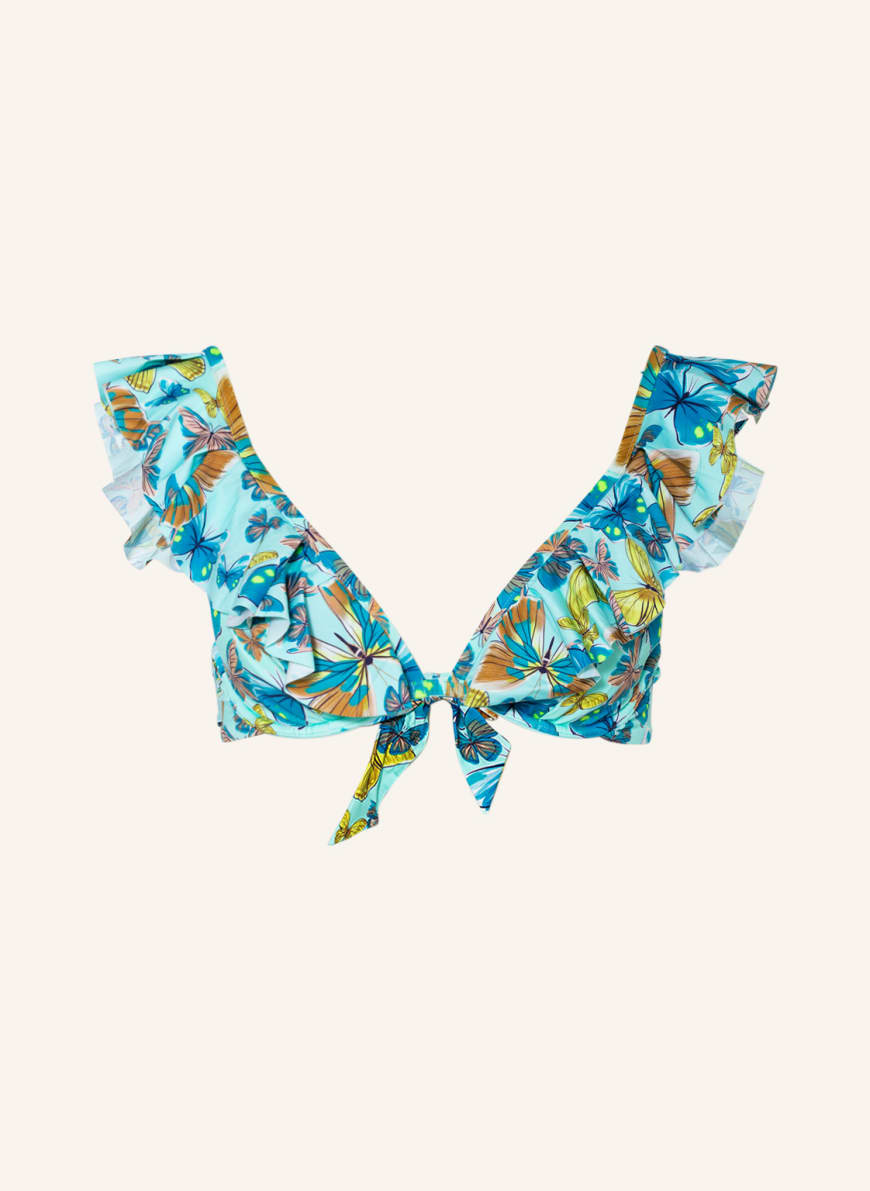 VILEBREQUIN Underwired bikini top LIZZY, Color: TURQUOISE/ YELLOW/ BROWN (Image 1)