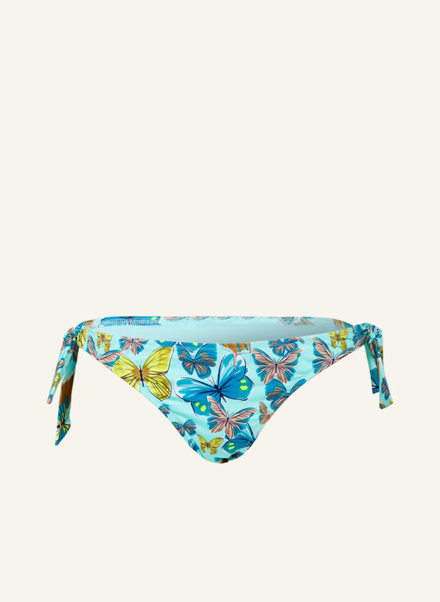 VILEBREQUIN Triangel-Bikini-Hose FLAMME , Farbe: TÜRKIS/ BLAU/ GELB (Bild 1)
